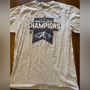 Atlanta Braves 2021 world Champion t-shirt